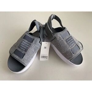 NIKE AIR JORDAN LS Slides Winter Grey Men’s Sz 9 DJ9857-002 NEW